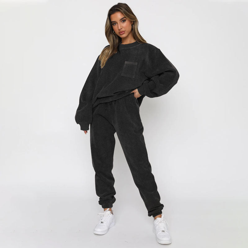 Living My Best Life Long Sleeve Two Piece Pant Set