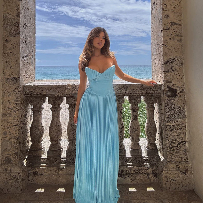 Main Character V-Neck Dress