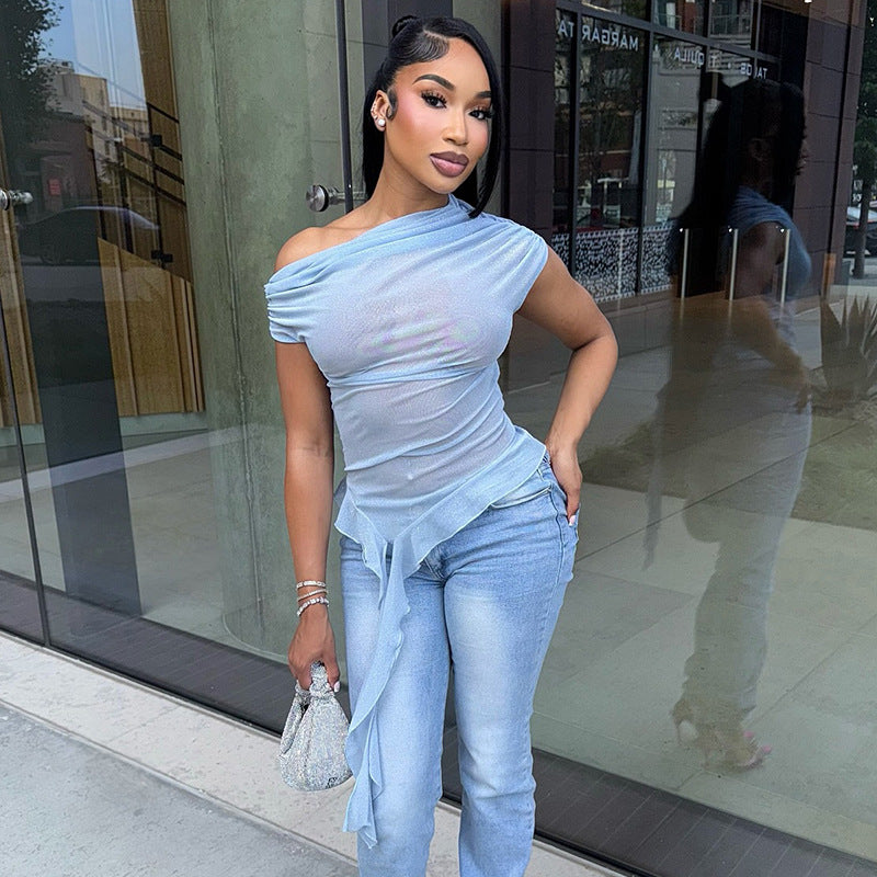Come Thru Lace Top