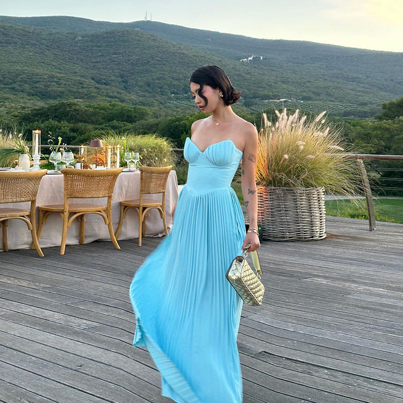Main Character V-Neck Dress