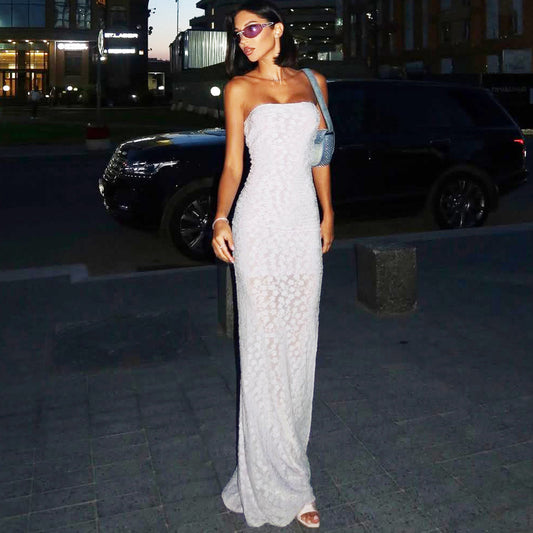 Catch the Wave Split Dress