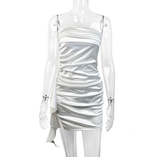 New Slim Fit Strapless Women's Dress