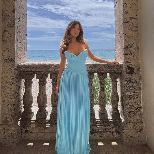 Main Character V-Neck Dress