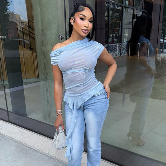 Come Thru Lace Top