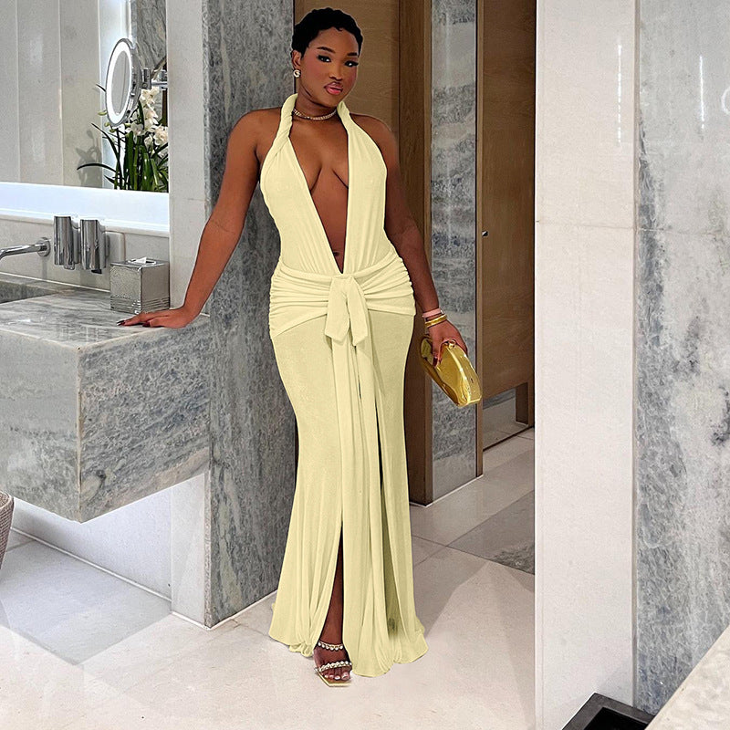 Feeling Myself Ruched Dress