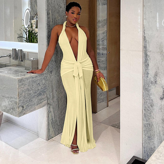 Feeling Myself Ruched Dress