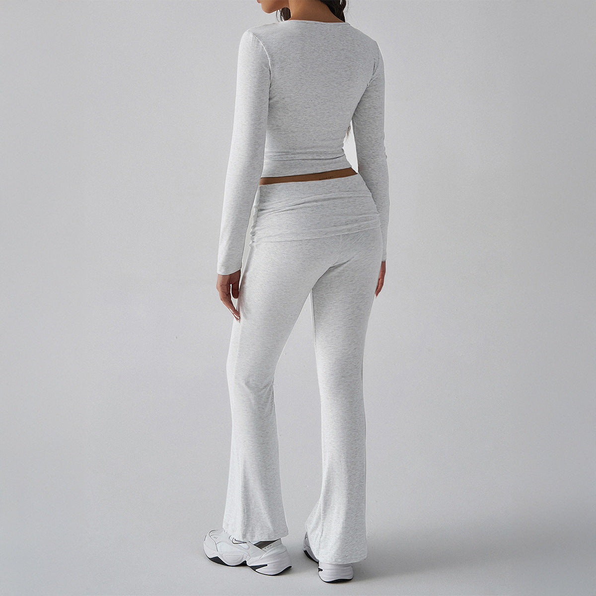 Keep it Cute Ruched Two Piece Pant Set