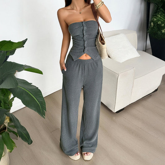 Ready for Anything Two Piece Pant Set