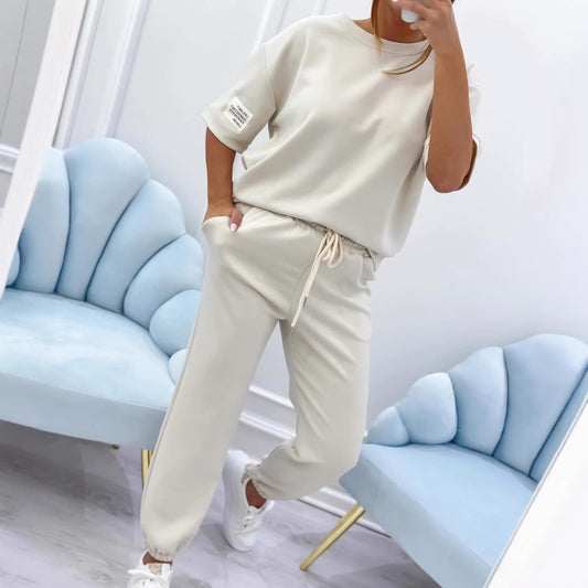 Long-sleeve Hooded Fleece-lined Double-sided Flannel Hoodie Pajama Set