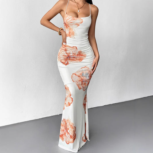 Fashionable And Sexy Bodycon Maxi Dress